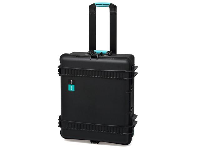 HPRC 2700WSSK Wheeled Resin Hard Case with Second Skin, Black with Blue Handle