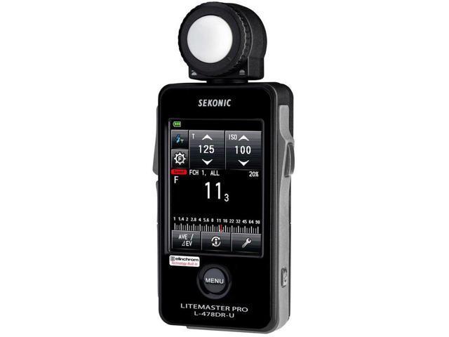 Sekonic LiteMaster Pro L-478DR-U-EL Series Light Meter for Elinchrom EL Skyport