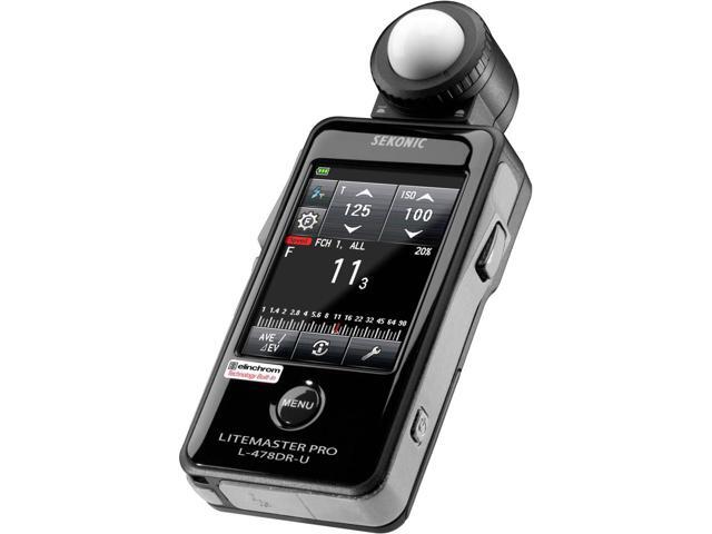 Sekonic LiteMaster Pro L-478DR-U-EL Series Light Meter for Elinchrom EL Skyport