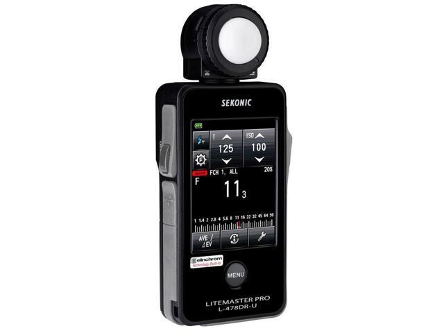 Sekonic LiteMaster Pro L-478DR-U-EL Series Light Meter for Elinchrom EL Skyport
