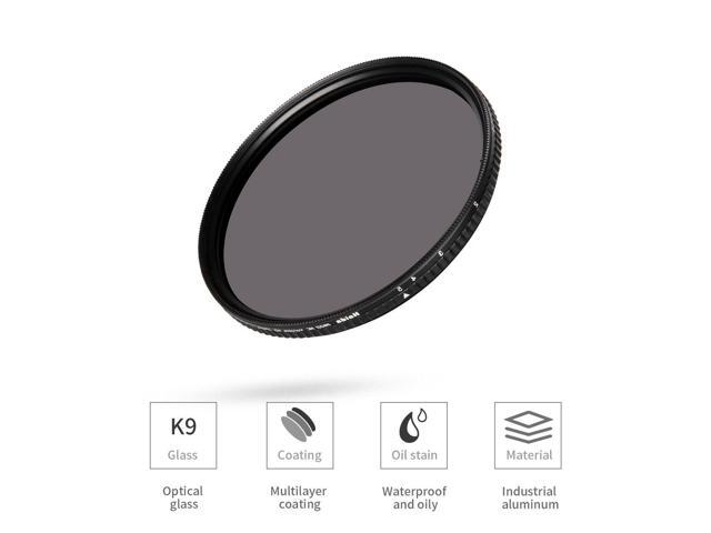 Haida 58mm PROII 1.5-5.0 Stops Multi-Coated Variable ND Filter