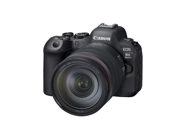 Canon - EOS R6 Mark II Mirrorless Camera with RF24-105mm f/4L IS USM Lens - Black - image 6