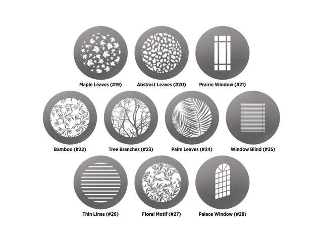 Westcott Optical Spot by Lindsay Adler Gobo Pack 2: Environmental (10-pack)