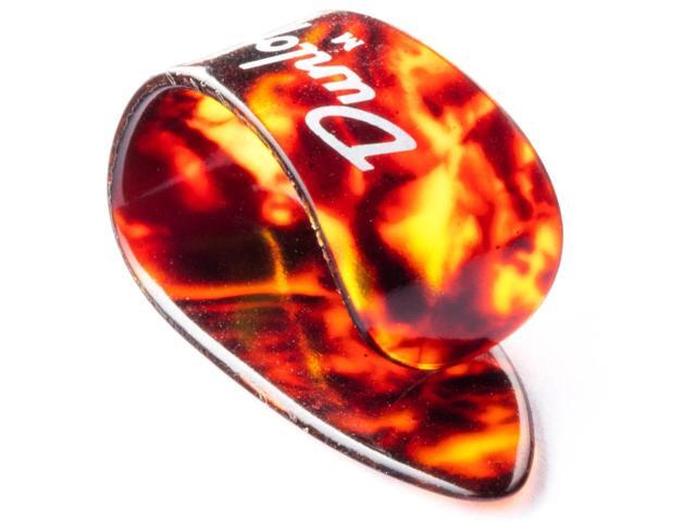 Dunlop 9022P Medium Brown Shell Thumb Picks, 4 Pack