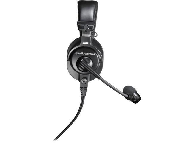 Audio-Technica BPHS1 Broadcast Closed-Back Stereo Headset, Black, 3-Pack