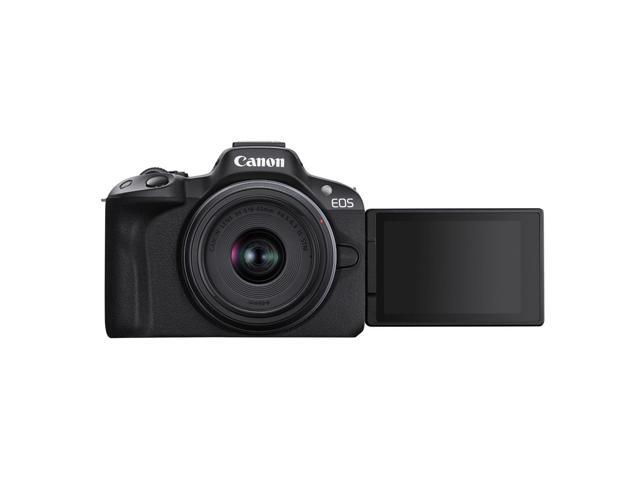 Canon - EOS R50 4K Video Mirrorless Camera with RF-S18-45mm f/4.5-6.3 IS STM Lens - Black - image 4
