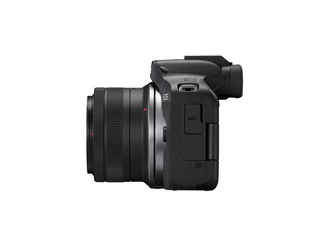 Canon - EOS R50 4K Video Mirrorless Camera with RF-S18-45mm f/4.5-6.3 IS STM Lens - Black - image 5