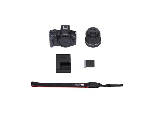 Canon - EOS R50 4K Video Mirrorless Camera with RF-S18-45mm f/4.5-6.3 IS STM Lens - Black - image 8