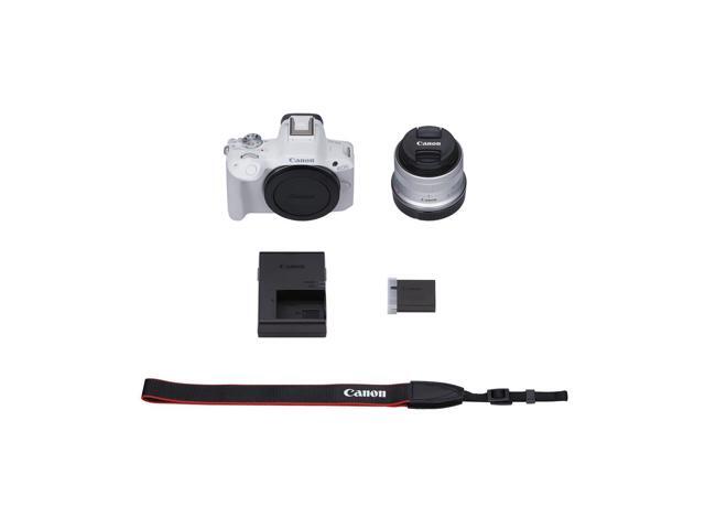 Canon - EOS R50 4K Video Mirrorless Camera with RF-S18-45mm f/4.5-6.3 IS STM Lens - White - image 7