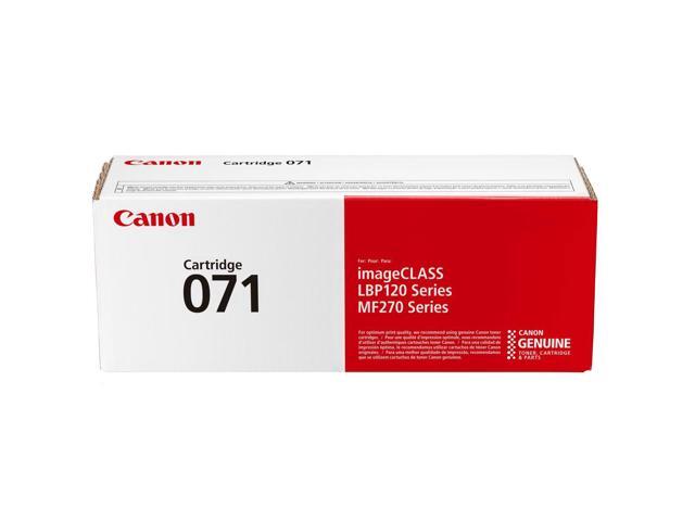 Canon 071 Standard Toner Cartridge for imageCLASS LBP122dw Printer, Black