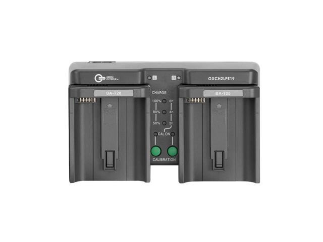 Green Extreme Dual Battery Charger for Canon LP-E19, LP-E4, and LP-E4N Batteries