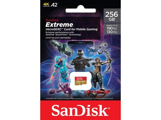 SanDisk - Extreme 256GB microSDXC UHS-I Memory Card for Gaming - image 8