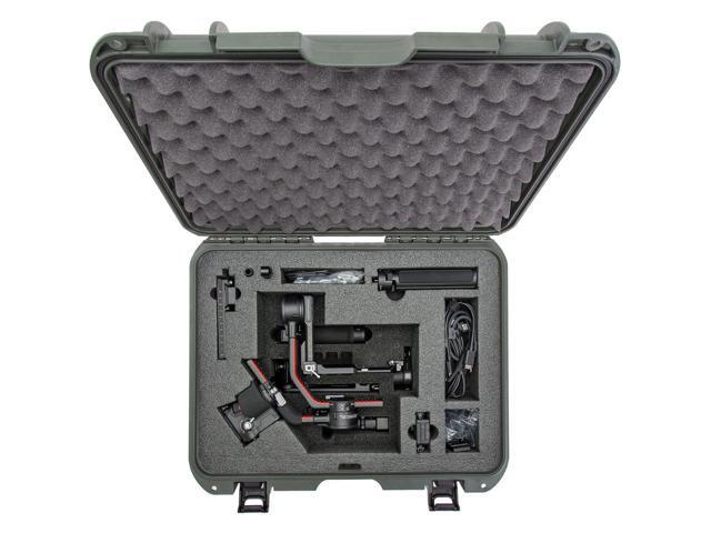 Nanuk Media Series 930 Lightweight NK-7 Resin Waterproof Hard Case with Foam Insert for Ronin-S2, Olive