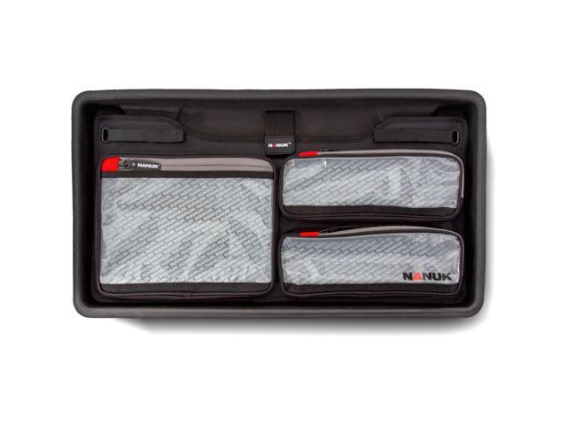 Nanuk Wheeled Series 935 Hard Case with Lid Organizer & Padded Dividers, Orange