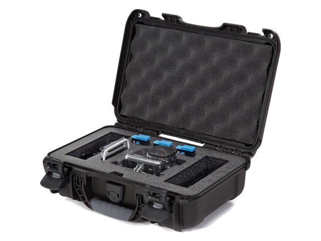 Nanuk 909 Waterproof Hard Case with Foam Insert for GoPro Hero 9 and 10, Black
