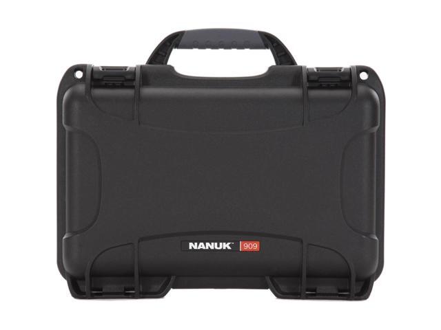 Nanuk 909 Waterproof Hard Case with Foam Insert for GoPro Hero 9 and 10, Black