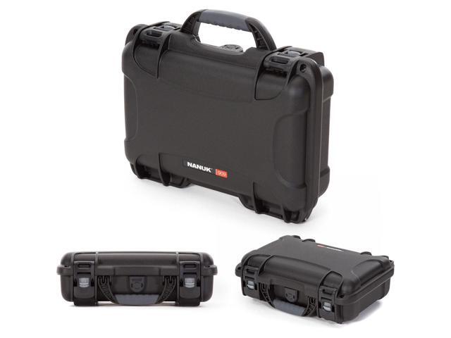 Nanuk 909 Waterproof Hard Case with Foam Insert for GoPro Hero 9 and 10, Black