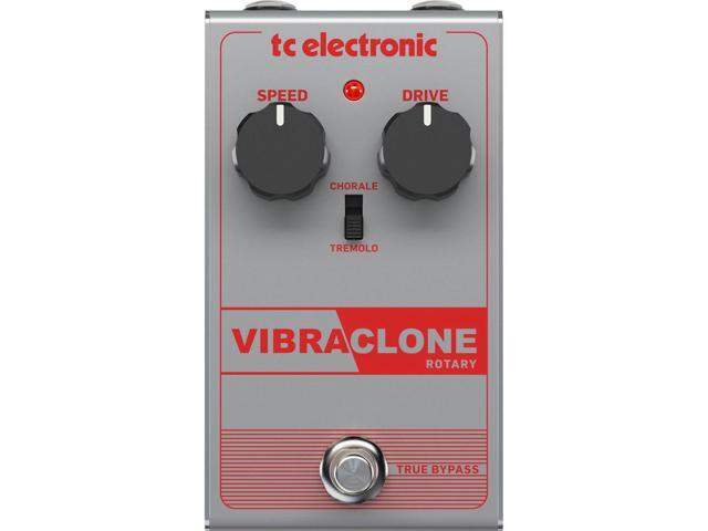 TC Electronic VIBRACLONE Rotating Speaker Emulator Pedal for Electric Guitars