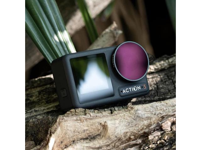Freewell Neutral Density ND1000 Lens Filter for DJI Osmo Action 3 Camera