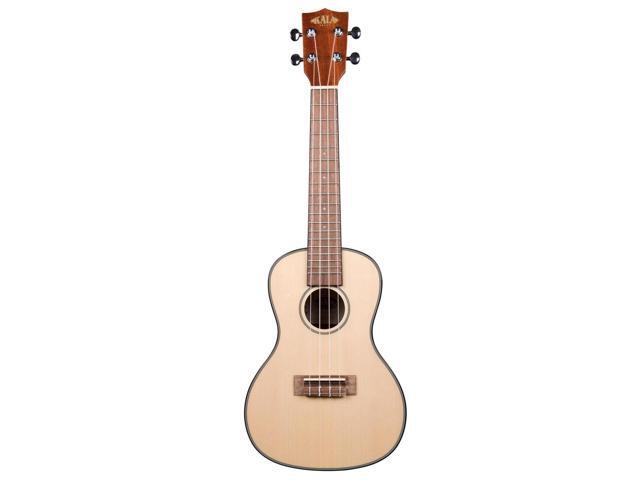 Kala KA-SCG Solid Spruce Top Gloss Concert Ukulele, Natural