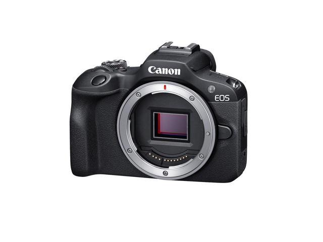 Canon - EOS R100 4K Video Mirrorless Camera (Body Only) - Black - image 8