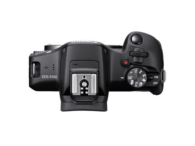 Canon - EOS R100 4K Video Mirrorless Camera (Body Only) - Black - image 10