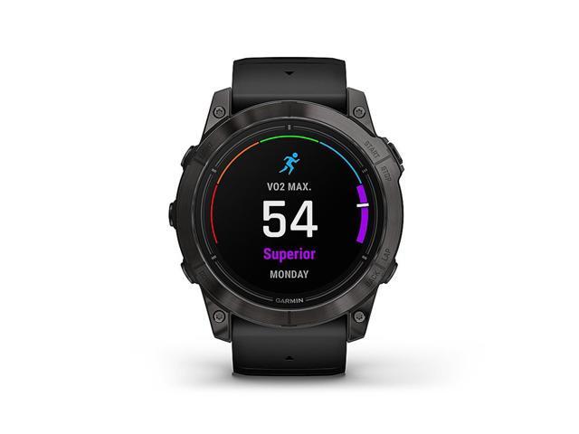 Garmin - epix Pro (Gen 2) Sapphire Edition 51mm Fiber-Reinforced Polymer - Carbon Gray DLC Titanium with Black Band - (2024) - image 7
