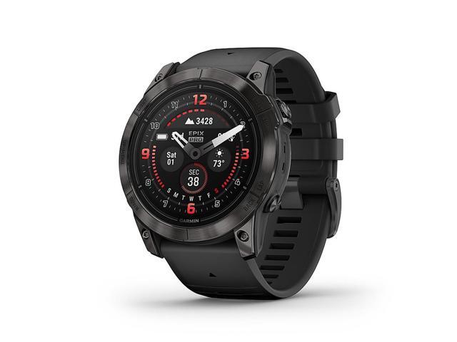 Garmin - epix Pro (Gen 2) Sapphire Edition 51mm Fiber-Reinforced Polymer - Carbon Gray DLC Titanium with Black Band - (2024) - image 6