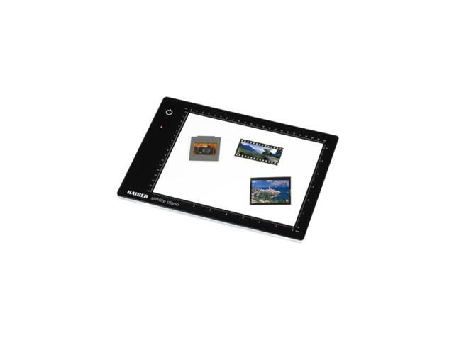 Kaiser Slimlite Plano 5000K 10.5x15.5' Battery/AC Lightbox with USB Cable and Charging Adapter