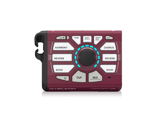 TC Electronic Helicon Perform-VG Mic-Stand-Mount Vocal & Acoustic Guitar Processor