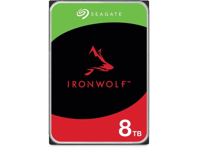 Seagate IronWolf SATA III 3.5' Internal NAS Hard Drive, 5400 RPM #ST8000VN002