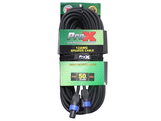 ProX XC-SS50 50' 12AWG SpeakOn to SpeakOn High Performance Speaker Cable