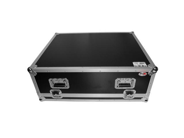 ProX XS-MIDM32W ATA-300 Style Gig Ready Flight Road Case with Low Profile Wheels for Midas M32 Live Mixer Console