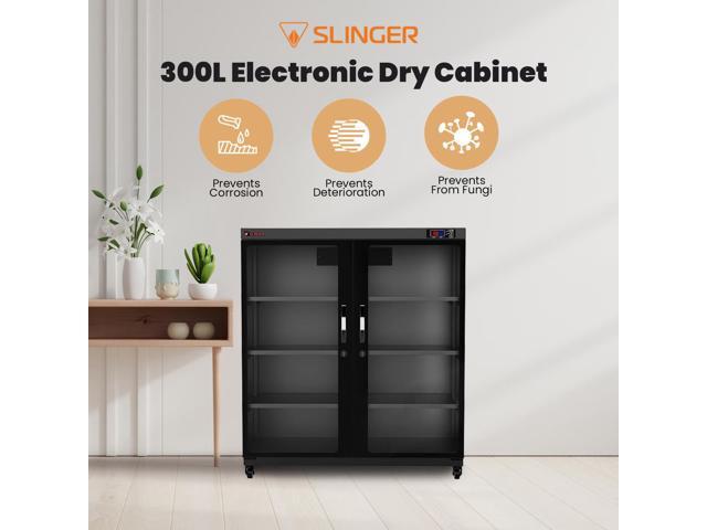 Slinger Electronic Dry Cabinet with Combination Lock, 300L