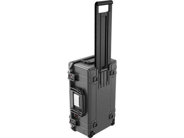 Pelican 1535TRVL Wheeled Carry-On Air Travel Case with Organizer & Cubes, Black
