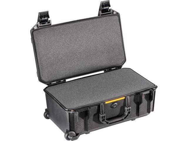 Pelican V525 Vault Rolling Case with Foam, Black #VCV525-0000-BLK