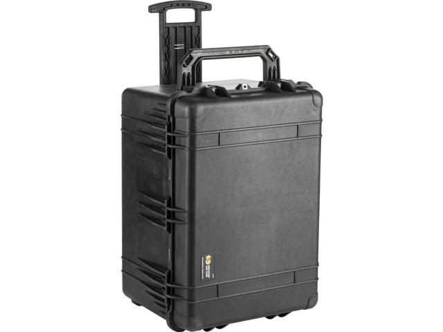 Pelican 1660 Watertight Wheeled Hard Case with Dividers - Black #1660-024-110