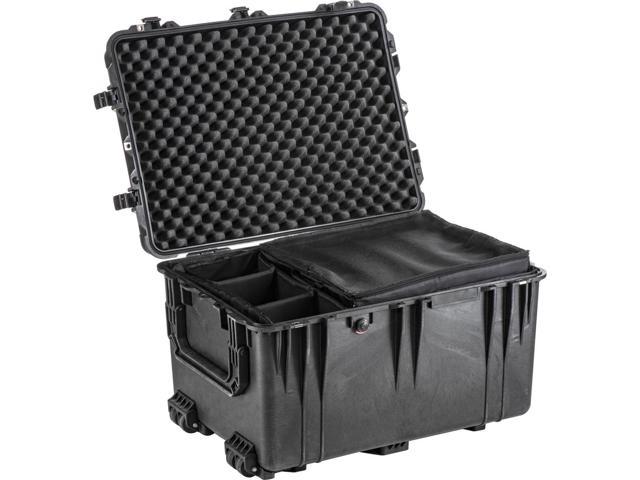 Photos - Camera Bag Pelican 1660 Watertight Wheeled Hard Case with Dividers - Black #1660-024 