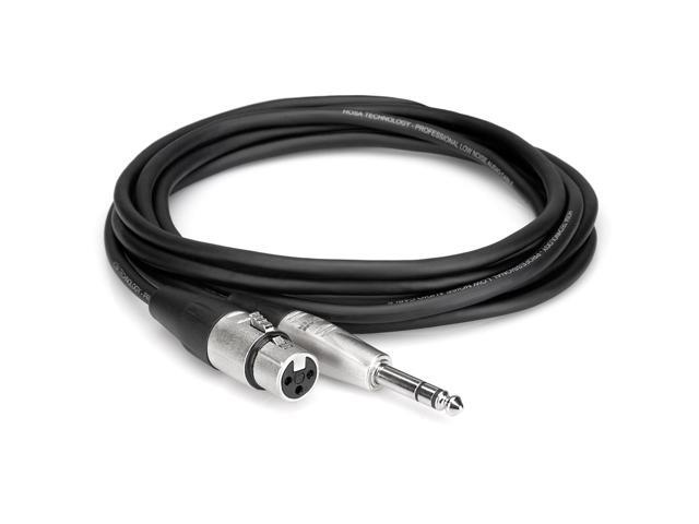 Pro Audio Cable 50Ft 1/4 TRS To XLR (Female) XLR to 1/4 Balanced Cable