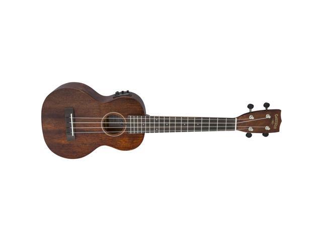 Gretsch G9110-L A. E. Concert Long-Neck Ukulele, Gig Bag, Vintage Mahogany Stain