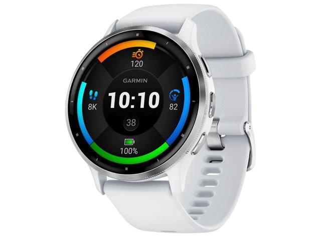 Garmin - Venu 3 GPS Smartwatch 45 mm Fiber-reinforced polymer - Stainless Steel and Whitestone - (2023) - image 6