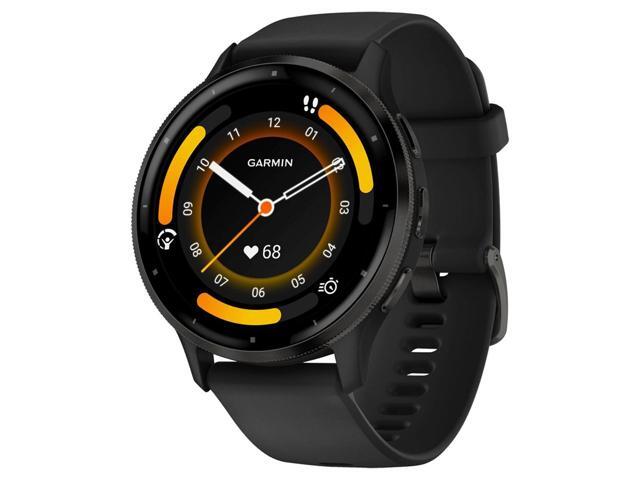 Garmin - Venu 3 GPS Smartwatch 45 mm Fiber-reinforced polymer - Stainless Steel and Black - (2023) - image 9
