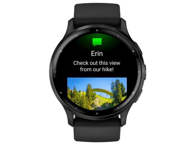 Garmin - Venu 3 GPS Smartwatch 45 mm Fiber-reinforced polymer - Stainless Steel and Black - (2023) - image 11