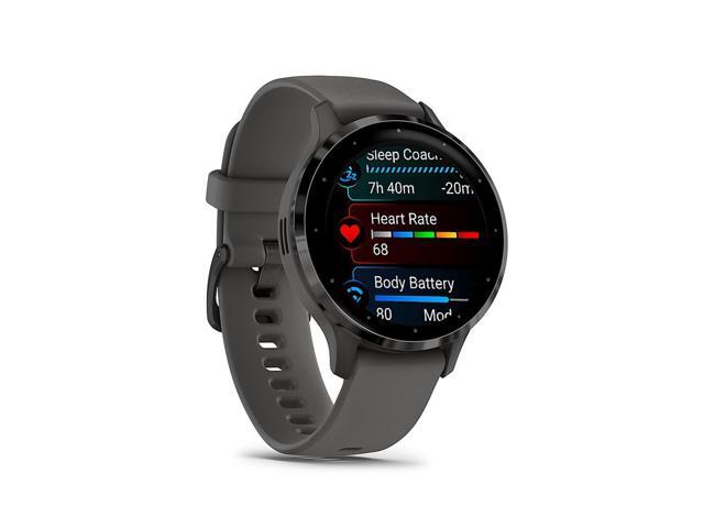 Garmin - Venu 3S GPS Smartwatch 41 mm Fiber-reinforced polymer - Stainless Steel and Pebble Gray - (2023) - image 11