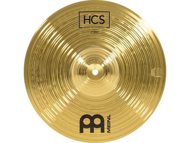 Meinl Cymbals 12 Splash Cymbal HCS Traditional Finish Brass for Drum Set, Made in Germany, 2-Year Warranty, 12 inch (HCS12S)