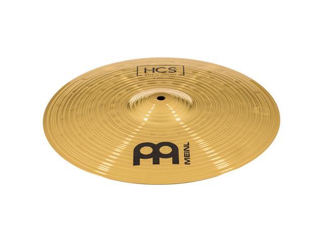 meinl 14 hihat hi hat cymbal pair hcs traditional finish brass for drum set, made in germany, 2year warranty hcs14h