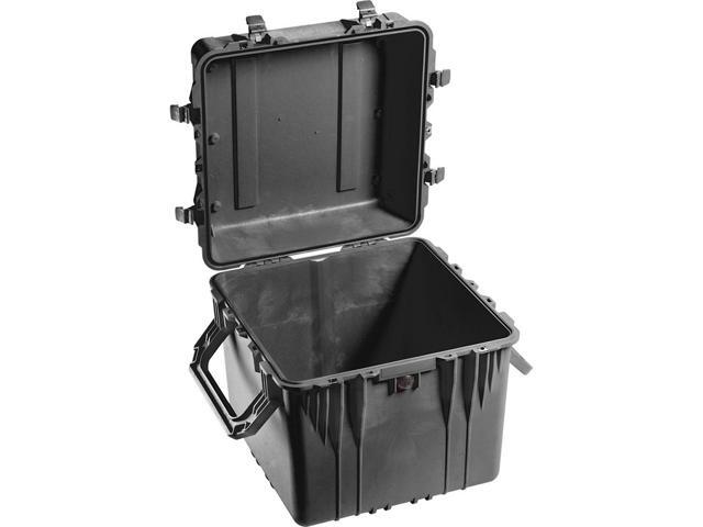 Pelican 0350 20' Cube Watertight Case - No Foam - Black #0350-001-110