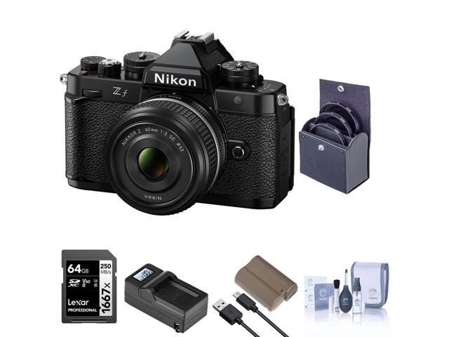 Photos - Camera Nikon Z f Mirrorless  with NIKKOR Z 40mm f/2 SE Lens, w/Battery, Fil 