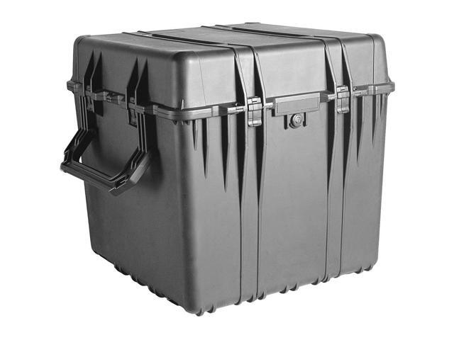 Pelican 0370 24' Cube Watertight Case with Wheels - No Foam - Black #0370001110