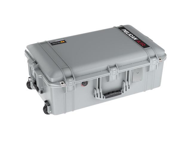Pelican 1595 Air Wheeled Waterproof Hard Case with Foam Insert, Silver